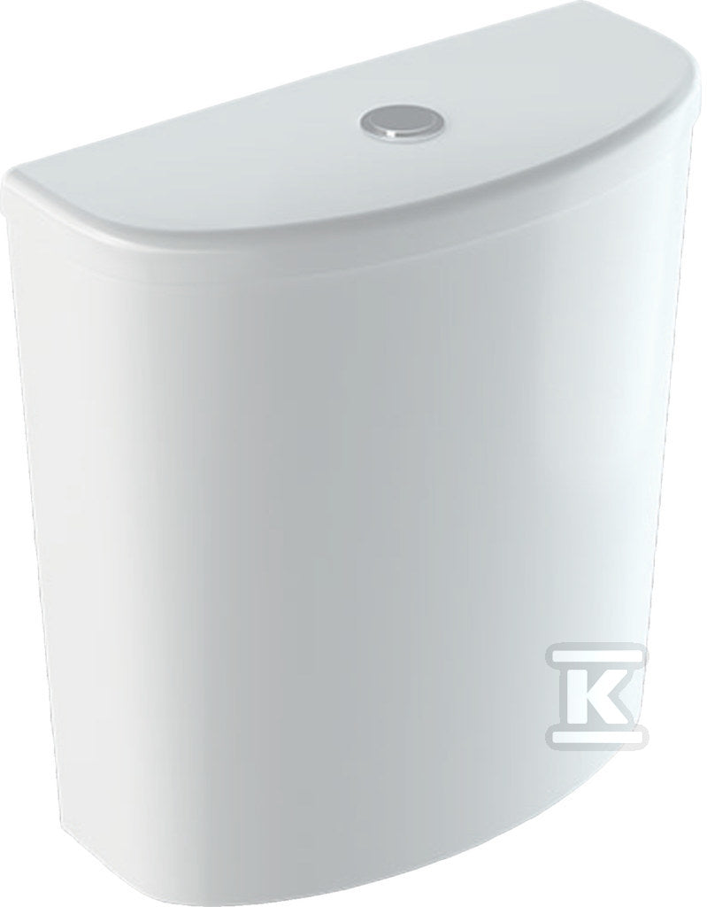 Spłuczka nasadzana Selnova B36.5 cm, H39 cm, T16.5 cm, spłukiwanie dwudzielne, przyłącze wody z boku