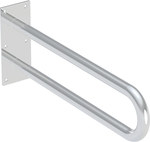 Poręcz WC ścienna Lehnen Funktion łukowa stała 850 mm, falista