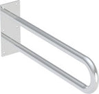 Poręcz WC ścienna Lehnen Funktion łukowa stała 850 mm, falista