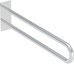 Poręcz WC ścienna Lehnen Funktion łukowa stała 850 mm, falista
