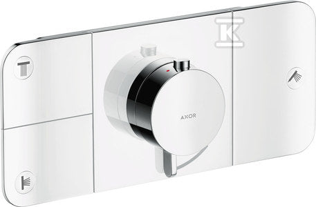 AXOR One Moduł termostatyczny do montażu podtynkowego do 3 odbiorników, element zewnętrzny