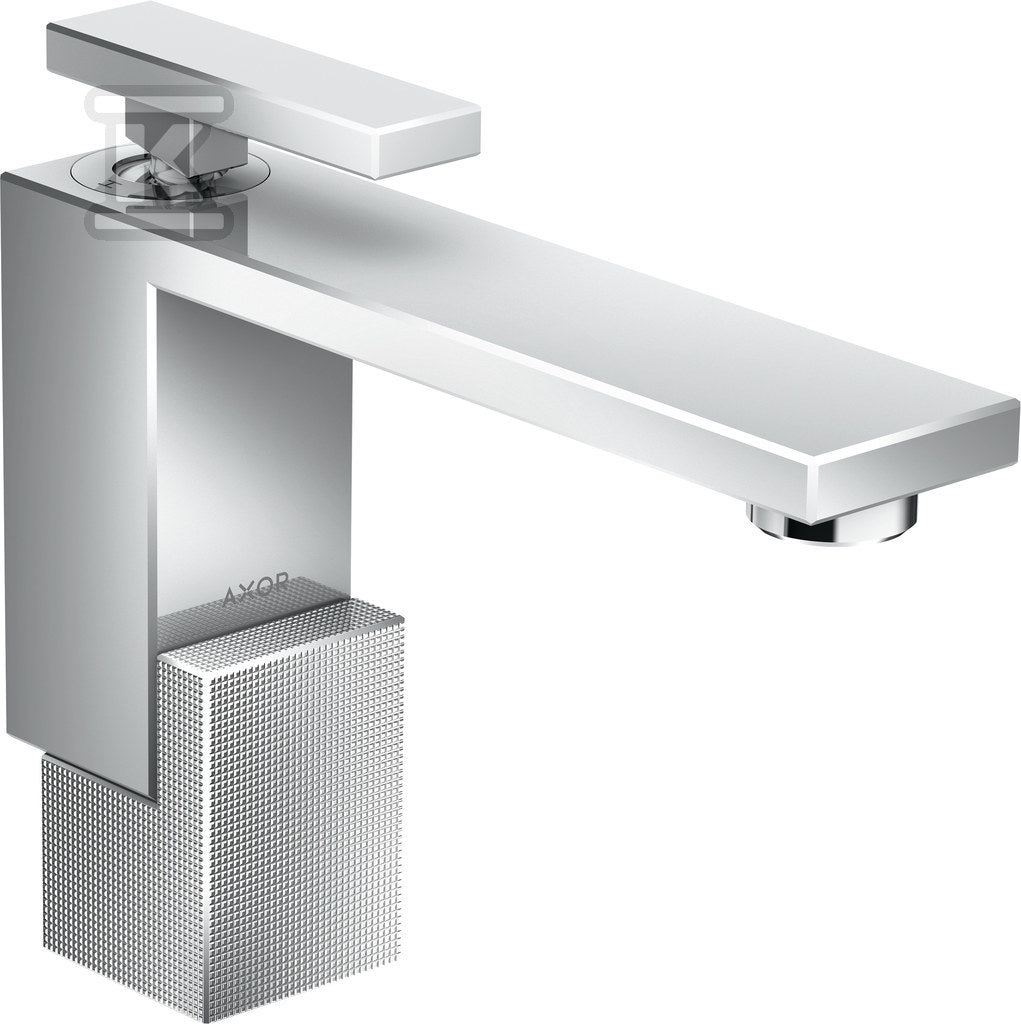 AXOR Edge Jednouchwytowa bateria umywalkowa 130 push-open - szlif diamentowy
