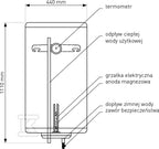 Ogrzewacz wody FOX 120 L