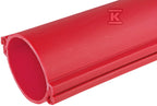 RURA OSŁONOWA DO KABLI W SZTANGACH PE GRD 160/141/3M N750 CZERWONA DZIELONA