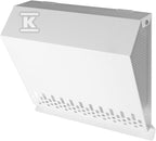 Czerpnia ścienna metalowa fi250, biały