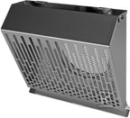 Wyrzutnia ścienna metalowa fi250, inox
