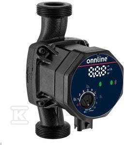 Pompa obiegowa ONNLINE do c.o./klimatyzacji EQC M-PLUS 25-6/180, DN25, przyłącze G 1 / R 1" Hmax=6m, współczynnik EEI<=0,17