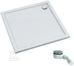 Brodzik akrylowy 3.2332 Standard 80x80x4,5 cm R55 "Caspar New", półokrągły