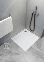 Brodzik akrylowy 3.2332 Standard 80x80x4,5 cm R55 "Caspar New", półokrągły