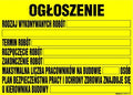 Tablica Ogłoszenie (plan BIOZ)