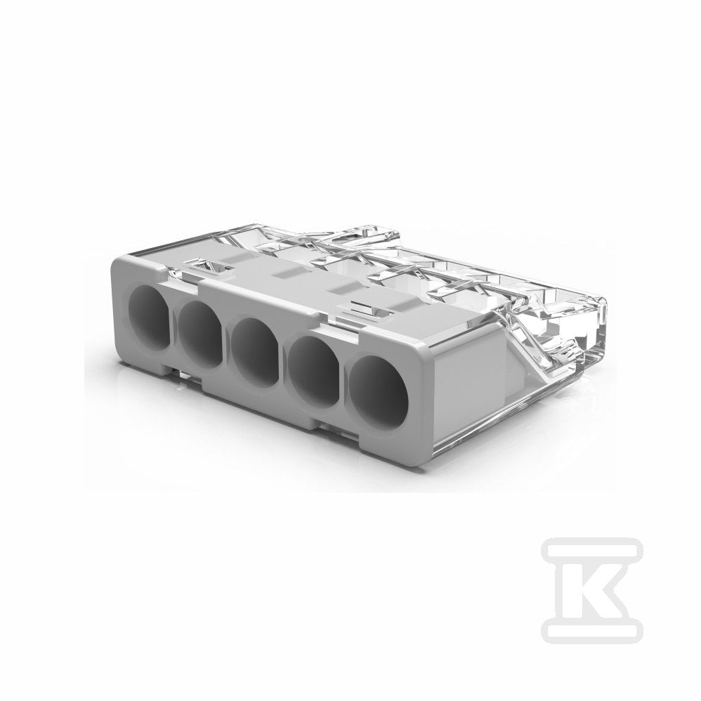 Szybkozłączka mini PC-215S do przewodu typu drut, 0,2-2,5mm2 opk=100szt