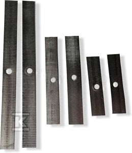 Taśma aluminiowa pocięta w odcinkach po 10cm z otworem na gwóźdź