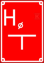 Tablica orientacyjna dla hydrantu