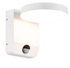 Projektor Oprawa Elewacyjna V-TAC 17W LED Czujnik Ruchu Okrągła Czarna IP65 VT-11020S 3000K 2520lm