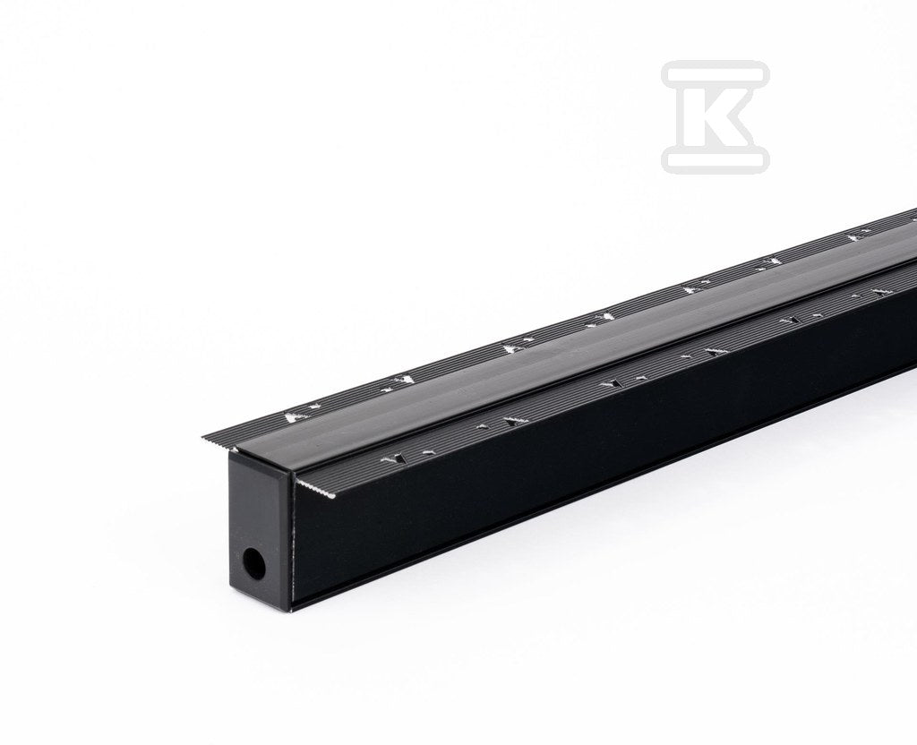 Szyna Podtynkowa Szynosystem SMART 48V V-TAC 100cm Aluminiowa Czarna (w komplecie maskownica i zaślepki)