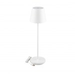 Lampka Biurkowa Nocna V-TAC 2W LED Ładowanie Ściemnianie IP54 Biała VT-7562 3000K 200lm