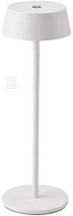 Lampka Biurkowa Nocna V-TAC 2W LED Ładowanie Ściemnianie IP54 Biała VT-7562 3000K 200lm