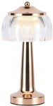 Lampka Biurkowa Nocna V-TAC 1W LED 25cm Ładowanie USB Ściemnianie Złota VT-1047 3000K-6000K 200lm