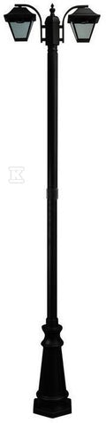 Latarnia Ogrodowa V-TAC 2XE27 230cm IP44 Czarny VT-847 3 Lata Gwarancji