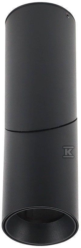 Oprawa V-TAC Aluminiowa GU10 Okrągła Natynkowa Tuba Czarna VT-804 3 Lata Gwarancji