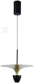 Oprawa Zwieszana V-TAC 9W LED Czarny+Złoty VT-7832 3000K 1000lm