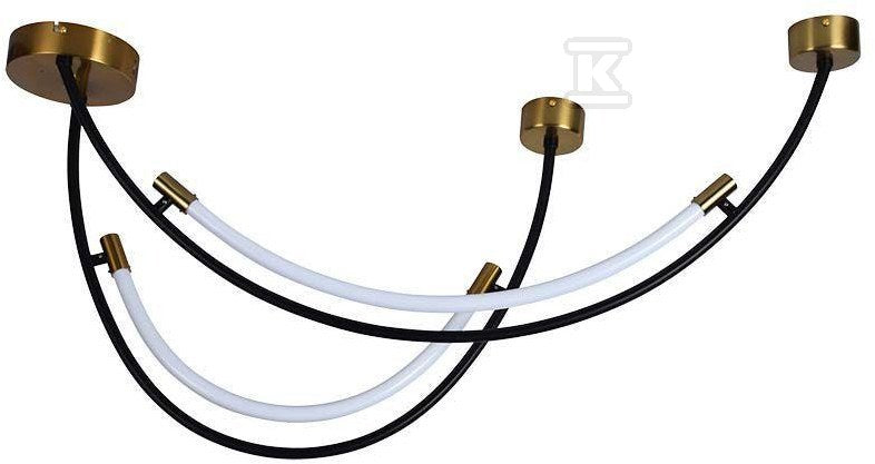Oprawa Zwieszana V-TAC 20W LED Czarna VT-7826 3000K 2500lm