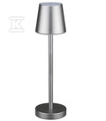 Lampka Biurkowa Nocna V-TAC 3W LED Ładowanie Ściemnianie Szara VT-7703 4000K 70lm