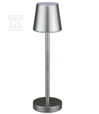 Lampka Biurkowa Nocna V-TAC 3W LED Ładowanie Ściemnianie Szara VT-7703 4000K 70lm