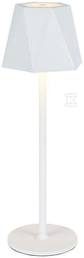 Lampka Biurkowa Nocna V-TAC 4W LED 37cm Ładowanie USB Ściemnianie Biała VT-1034 3000K-6000k 150lm