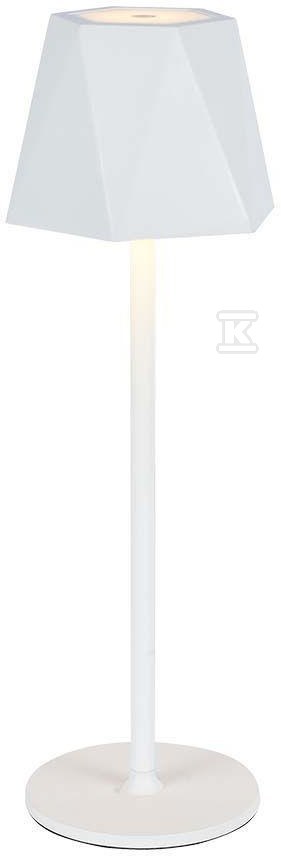 Lampka Biurkowa Nocna V-TAC 4W LED 37cm Ładowanie USB Ściemnianie Biała VT-1034 3000K-6000k 150lm