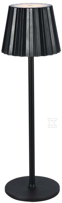 Lampka Biurkowa Nocna V-TAC 4W LED 37cm Ładowanie USB Ściemnianie Czarna VT-1028 3000K-6000K 150lm