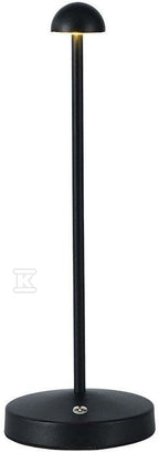 Lampka Biurkowa Nocna V-TAC 3W LED 29cm Ładowanie USB Ściemnianie Czarna VT-1073 3000K-6000K 130lm