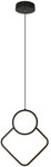 Oprawa Zwieszana V-TAC 12W LED Czarna VT-7917 3000K 1300lm
