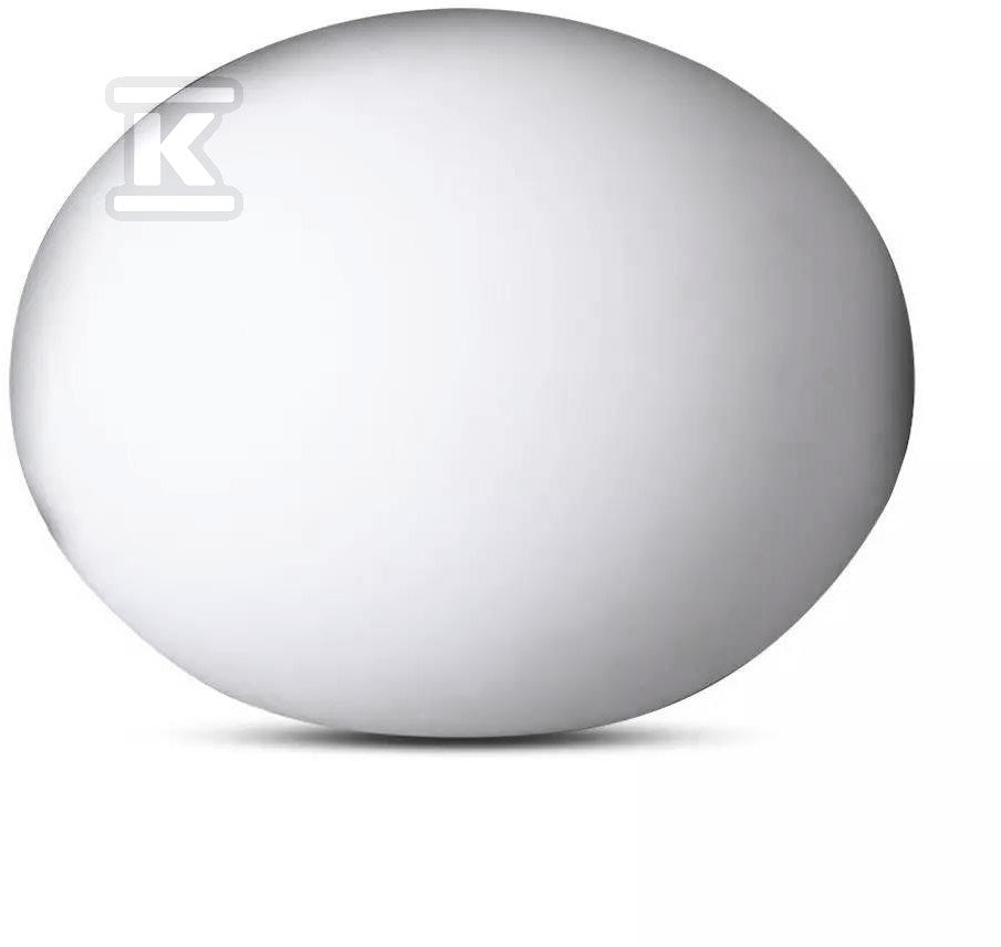 Świecąca kula ogrodowa LED RGB VT-7801 Wymiar 20x14cm akumulator litowy 1000mAh IP67