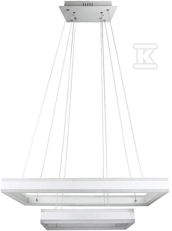 Oprawa Zwieszana LED V-TAC 100W Soft Light Chandelier Ściemnianie Biały VT-101-2D 3000K 6300lm 3 Lata Gwarancji