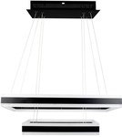 Oprawa Zwieszana LED V-TAC 100W Soft Light Chandelier Ściemnianie Biały VT-101-2D 3000K 6300lm 3 Lata Gwarancji