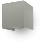 Oprawa Ścienna V-TAC 12W LED Ukośna Szara IP65 VT-8054-N 4000K 1250lm