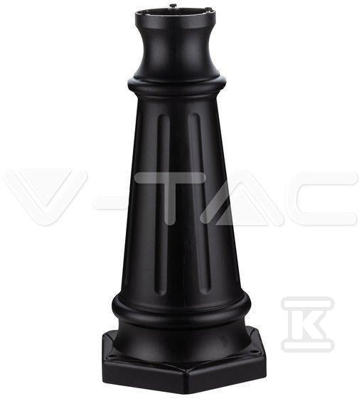 Latarnia Ogrodowa V-TAC 2XE27 230cm IP44 Czarny VT-847 3 Lata Gwarancji
