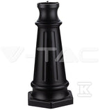 Latarnia Ogrodowa V-TAC 2XE27 230cm IP44 Czarny VT-847 3 Lata Gwarancji