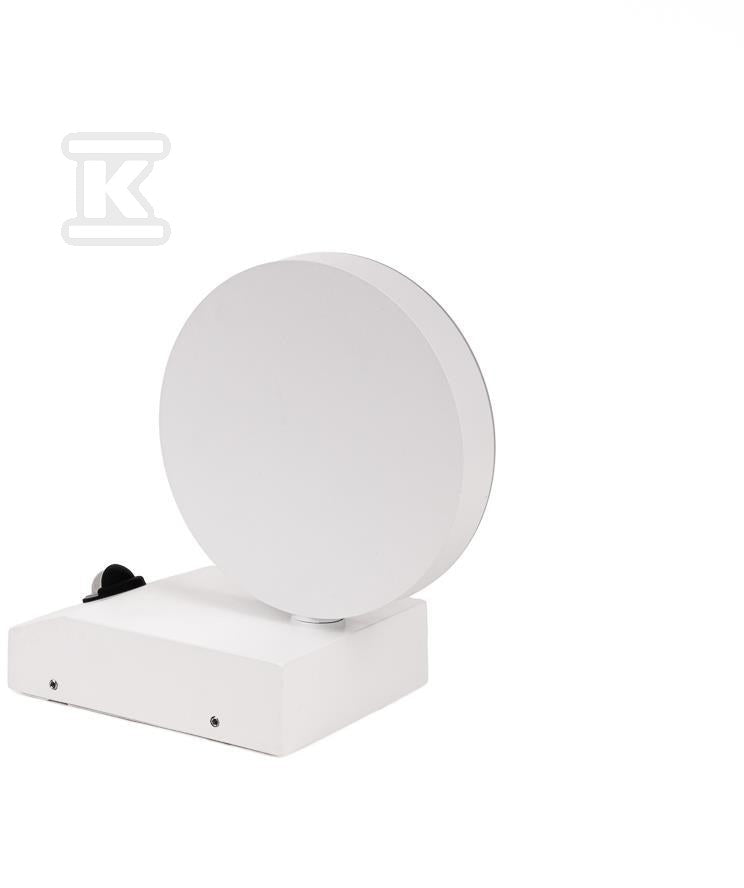 Projektor Oprawa Elewacyjna V-TAC 17W LED Czujnik Ruchu Okrągła Biała IP65 VT-11020S 3000K 2520lm