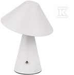 Lampka Biurkowa Nocna V-TAC 3W LED 24cm Ładowanie USB Ściemnianie Biała VT-1051 3000K-6000K 200lm