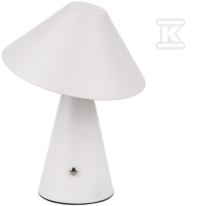 Lampka Biurkowa Nocna V-TAC 3W LED 24cm Ładowanie USB Ściemnianie Biała VT-1051 3000K-6000K 200lm
