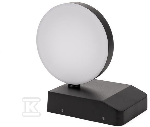 Projektor Oprawa Elewacyjna V-TAC 17W LED Okrągła Czarna IP65 VT-11020 3000K 2520lm