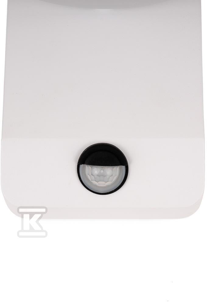 Projektor Oprawa Elewacyjna V-TAC 17W LED Czujnik Ruchu Okrągła Biała IP65 VT-11020S 3000K 2520lm