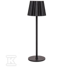 Lampka Biurkowa Nocna V-TAC 4W LED 37cm Ładowanie USB Ściemnianie Czarna VT-1028 3000K-6000K 150lm
