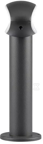 Słupek Ogrodowy V-TAC 9W LED Szary Aluminium 30cm IP54 VT-909 3000K 500lm