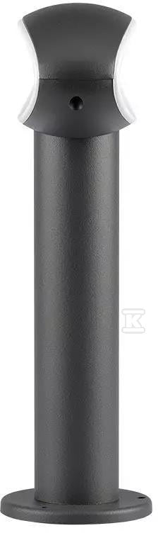 Słupek Ogrodowy V-TAC 9W LED Szary Aluminium 30cm IP54 VT-909 3000K 500lm