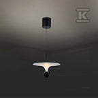 Oprawa Zwieszana V-TAC 9W LED Biały+Czarny VT-7832 3000K 1000lm