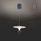 Oprawa Zwieszana V-TAC 9W LED Biały+Szary VT-7832 3000K 1000lm