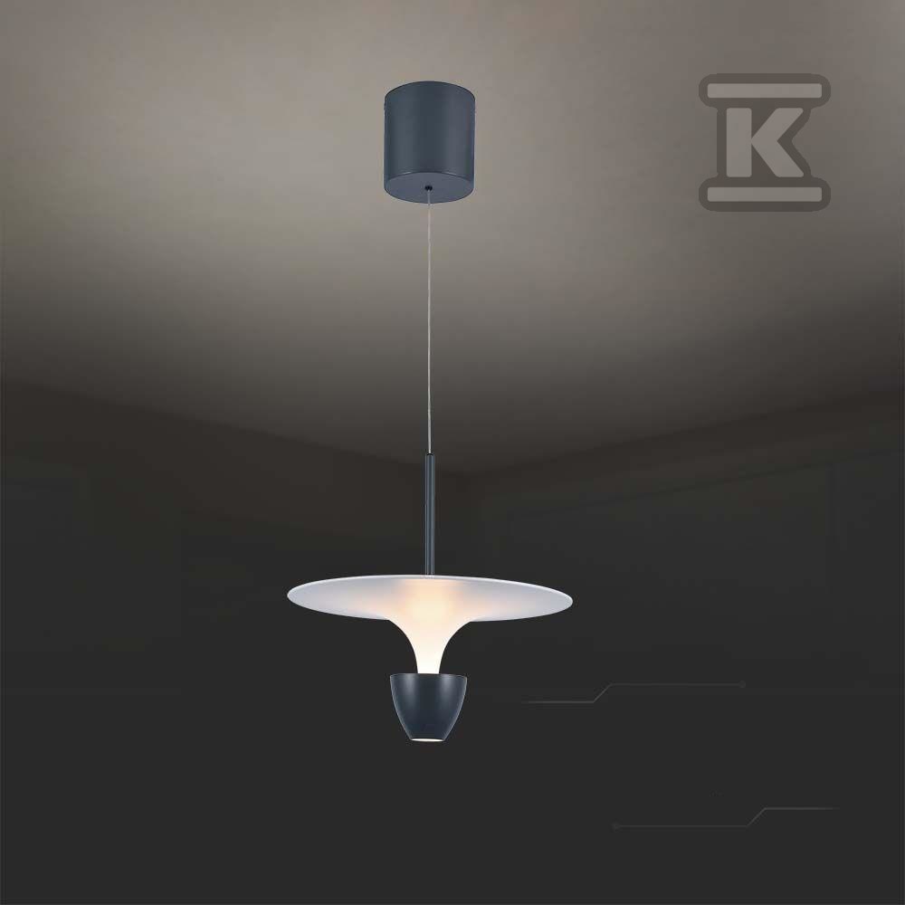 Oprawa Zwieszana V-TAC 9W LED Biały+Szary VT-7832 3000K 1000lm